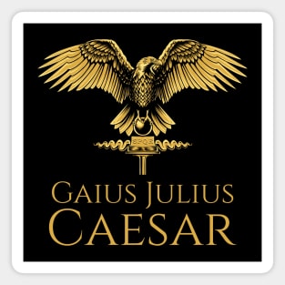 SPQR Ancient Rome - Gaius Julius Caesar - Roman History Magnet